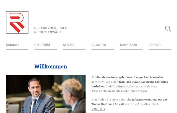 Vorschau von www.rechtsanwaelte-vorarlberg.at, Die Vorarlberger Rechtsanwälte