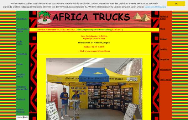 Vorschau von www.africatrucks.de, Africa Trucks