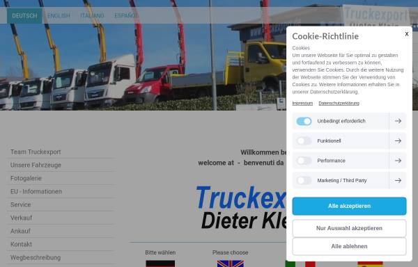 Truckexport Dieter Klein