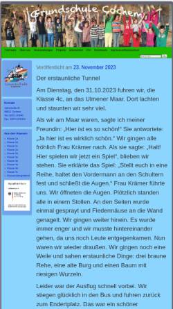 Vorschau der mobilen Webseite grundschule-cochem.de, Grundschule Cochem