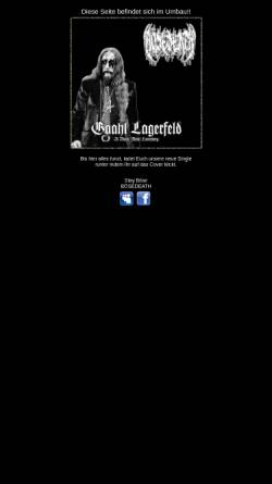 Vorschau der mobilen Webseite www.boesedeath.de, Bösedeath