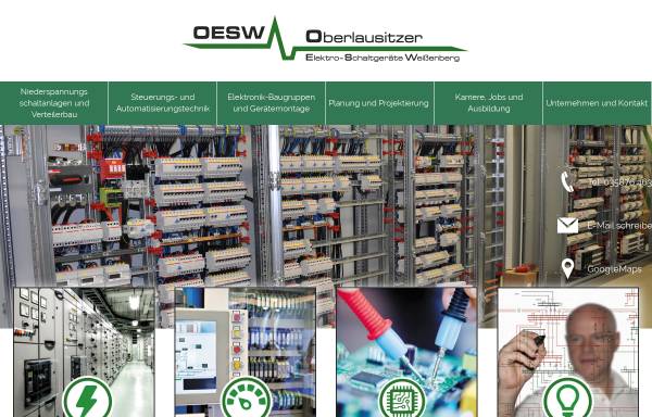 Vorschau von www.oesw.de, OESW Oberlausitzer Elektro-Schaltgeräte GmbH
