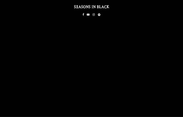 Vorschau von www.seasonsinblack.com, Seasons in Black