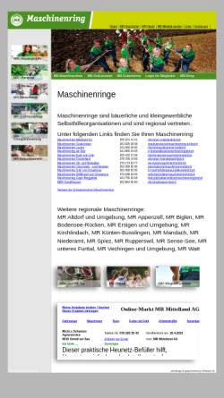 Vorschau der mobilen Webseite www.maschinenringe.ch, Verband Schweizer Maschinenringe