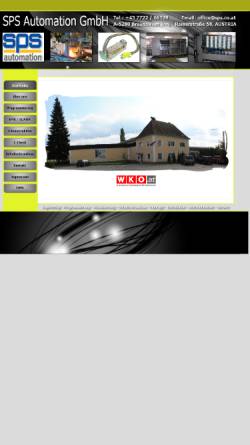 Vorschau der mobilen Webseite www.sps.co.at, SPS Industrie-Elektrik GmbH