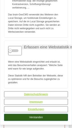 Vorschau der mobilen Webseite www.stadt-wettin-loebejuen.de, Löbejün