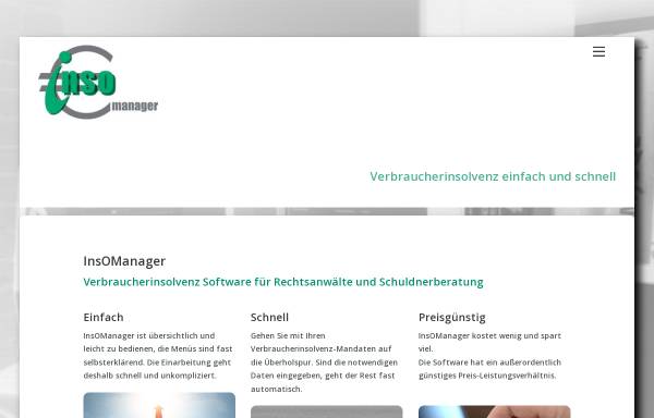 Vorschau von www.insomanager.de, InsOManager