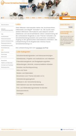 Vorschau der mobilen Webseite www.schulden-online.de, Linksammlung Schuldnerberatung