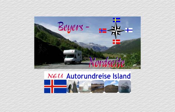 Vorschau von www.beyers-nordseite.de, Mit dem Womo nach Skandinavien [Heiko Beyer]
