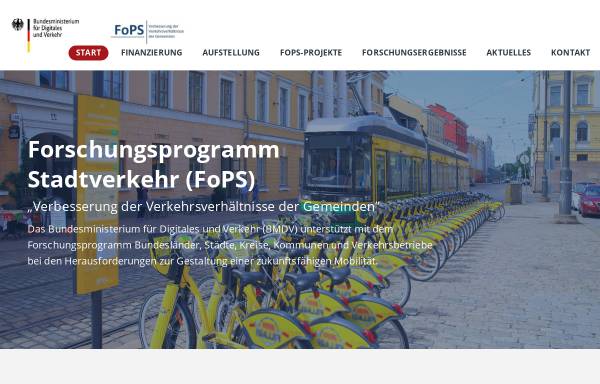 Vorschau von www.m21-portal.de, Mobilität 21 - Portal für innovative Verkehrslösungen