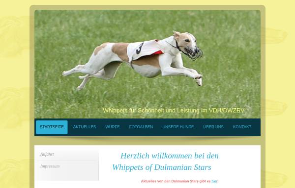 Vorschau von www.dulmanian-stars.de, Of Dulmanian Stars