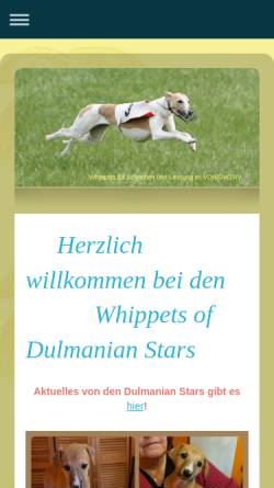 Vorschau der mobilen Webseite www.dulmanian-stars.de, Of Dulmanian Stars