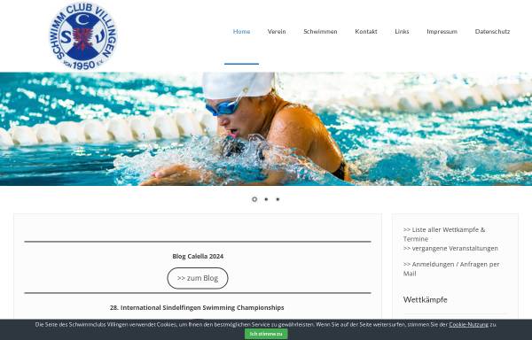 Vorschau von www.schwimm-club-villingen.de, Schwimmclub Villingen von 1950 e.V.
