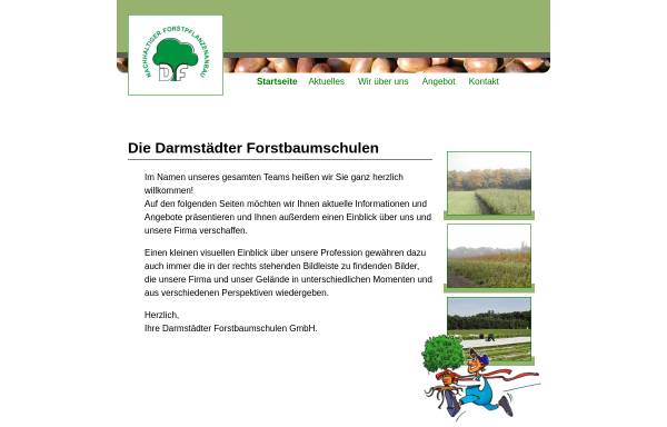 Vorschau von www.forstbaumschule.com, Darmstädter Forstbaumschule