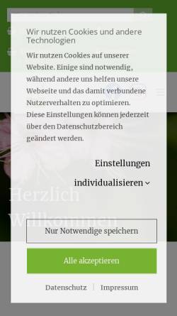 Vorschau der mobilen Webseite www.selders-toni.de, Selders, Toni