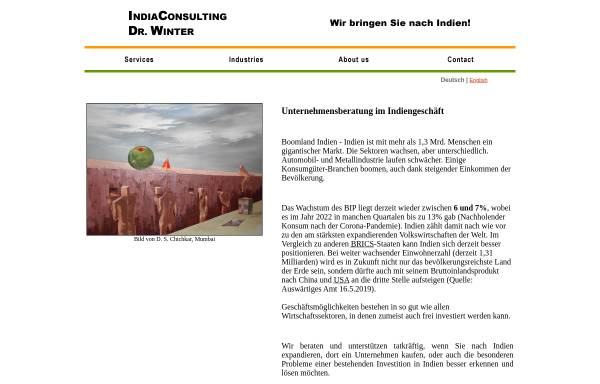 Vorschau von www.indiaconsulting.de, IndiaConsulting Dr. Winter