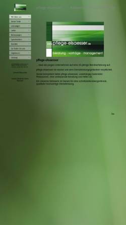 Vorschau der mobilen Webseite www.joergelsaesser.de, Pflege-Elsässer