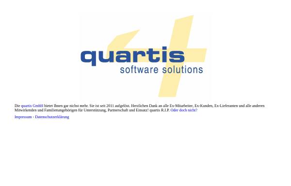 Vorschau von www.quartis.de, Quartis GmbH
