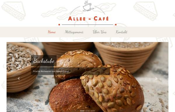 Vorschau von www.allee-cafe.de, Allee-Café & Bäckerei