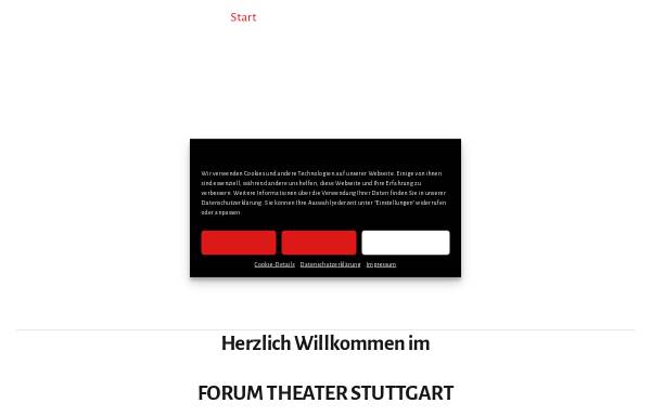 Forum Theater Stuttgart