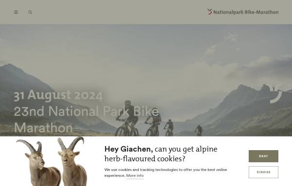 Nationalpark Bike Marathon in Scuol, Schweiz