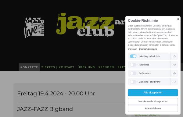 Vorschau von www.jazzclub-arnsberg.de, Jazzclub Arnsberg