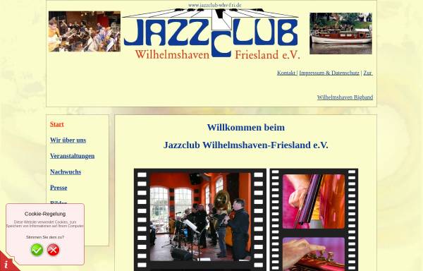 Vorschau von www.jazzclub-whv-fri.de, Jazzclub Wilhelmshaven/Friesland