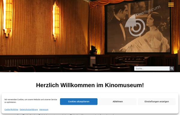 Vorschau von www.kinomuseum.de, Kinomuseum Vollbüttel