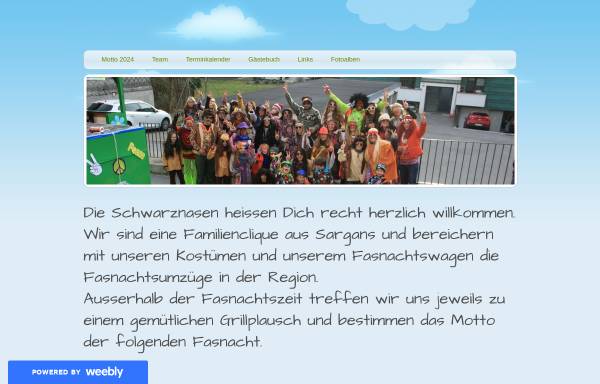 Vorschau von www.schwarznasen.ch, Schwarznasen Sargans