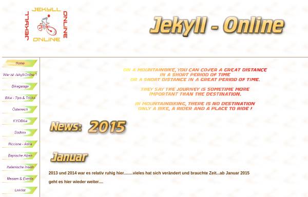 Vorschau von www.jekyll-online.de, Güntner, Armin