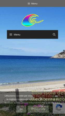 Vorschau der mobilen Webseite www.virtualelba.it, Virtual Insel Elba