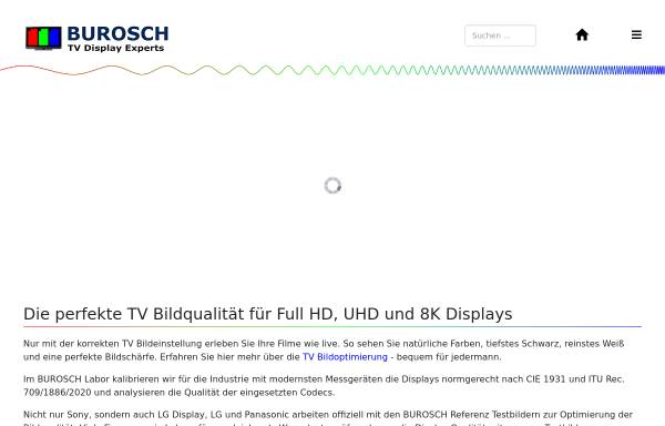 Vorschau von www.burosch.de, BUROSCH Audio-Video-Technik, Inh. Klaus, Steffen und Andreas Burosch