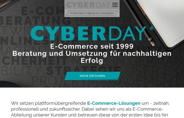 Vorschau von www.cyberday.de, Cyberday