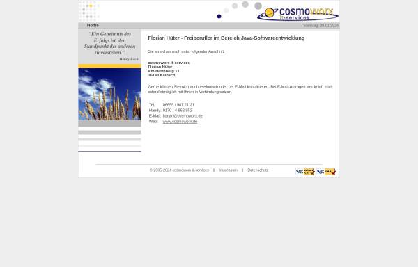 Vorschau von www.cosmoworx.de, Cosmoworx IT-Services