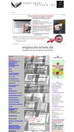 Vorschau der mobilen Webseite www.englische-briefe.de, Englische Briefe, E-Mails Faxe