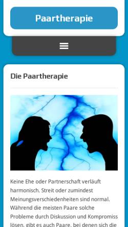 Vorschau der mobilen Webseite www.paartherapie-vanderende.de, Dipl.-Psych. Christian van der Ende