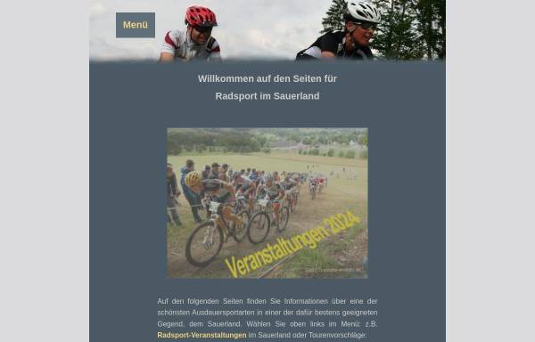 Vorschau von www.mtb-sauerland.de, Mountainbiking im Sauerland