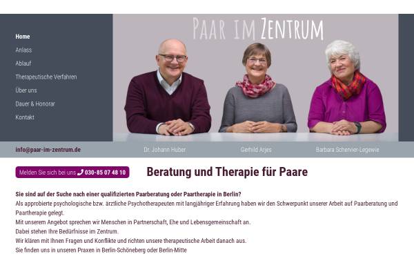 Vorschau von www.paar-im-zentrum.de, Paar im Zentrum