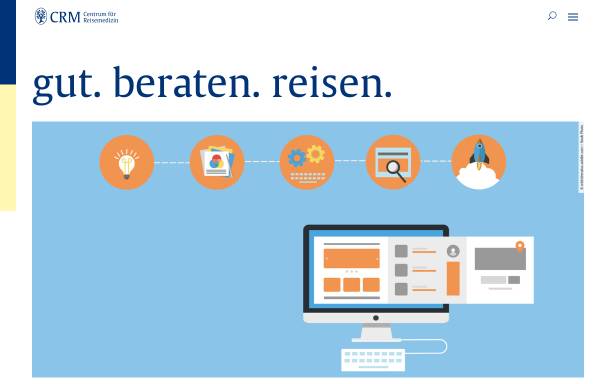 Vorschau von www.crm.de, CRM - Centrum für Reisemedizin