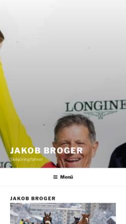 Vorschau der mobilen Webseite www.broger.ch, Jakob Broger