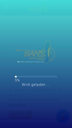 Vorschau der mobilen Webseite www.bansdiving.de, Ban's Diving Resort