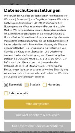 Vorschau der mobilen Webseite www.haecker-kuechen.de, Häcker Küchen GmbH