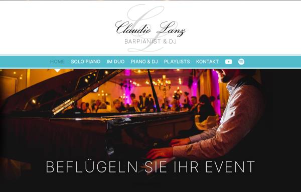 Vorschau von www.bar-pianist.com, Barpianist Claudio Lanz