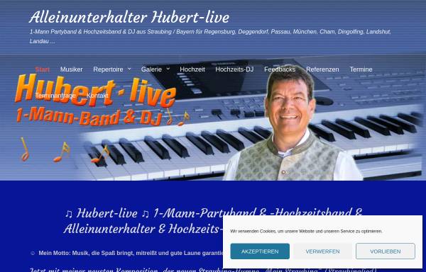 Vorschau von www.hubert-live.de, Hubert-live