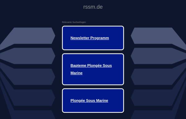Vorschau von www.rssm.de, Kohlschmidt, Reiner