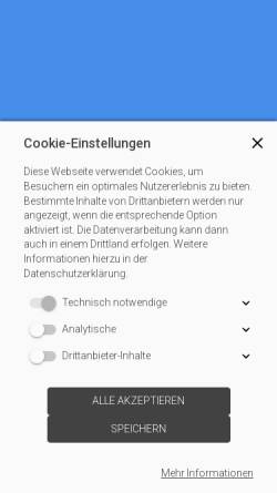 Vorschau der mobilen Webseite www.oldies-livemusik.de, Kraus, Herb