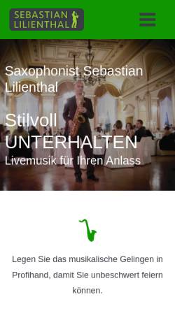 Vorschau der mobilen Webseite sebastian-lilienthal.de, Lilienthal, Sebastian