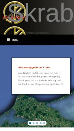Vorschau der mobilen Webseite skrabs.de, Skrabs, Ralf