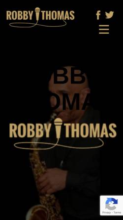 Vorschau der mobilen Webseite www.robby-thomas.de, Thomas, Robby