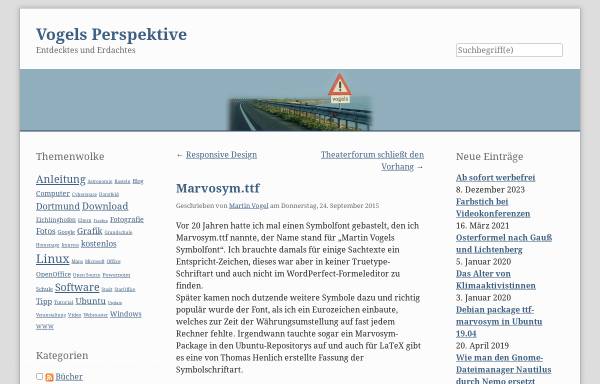 Vorschau von www.marvosym.de, Symbolfont Marvosym